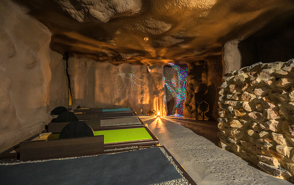 女性専用の岩盤浴