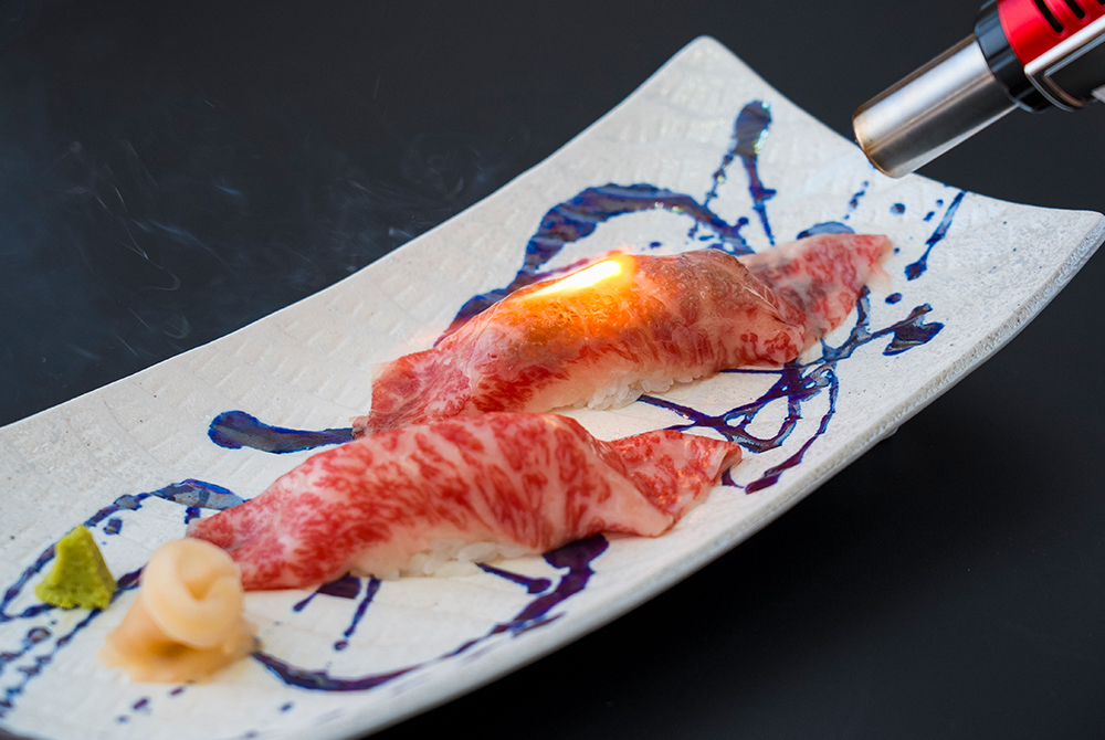 当館人気No.1の佐賀牛会席